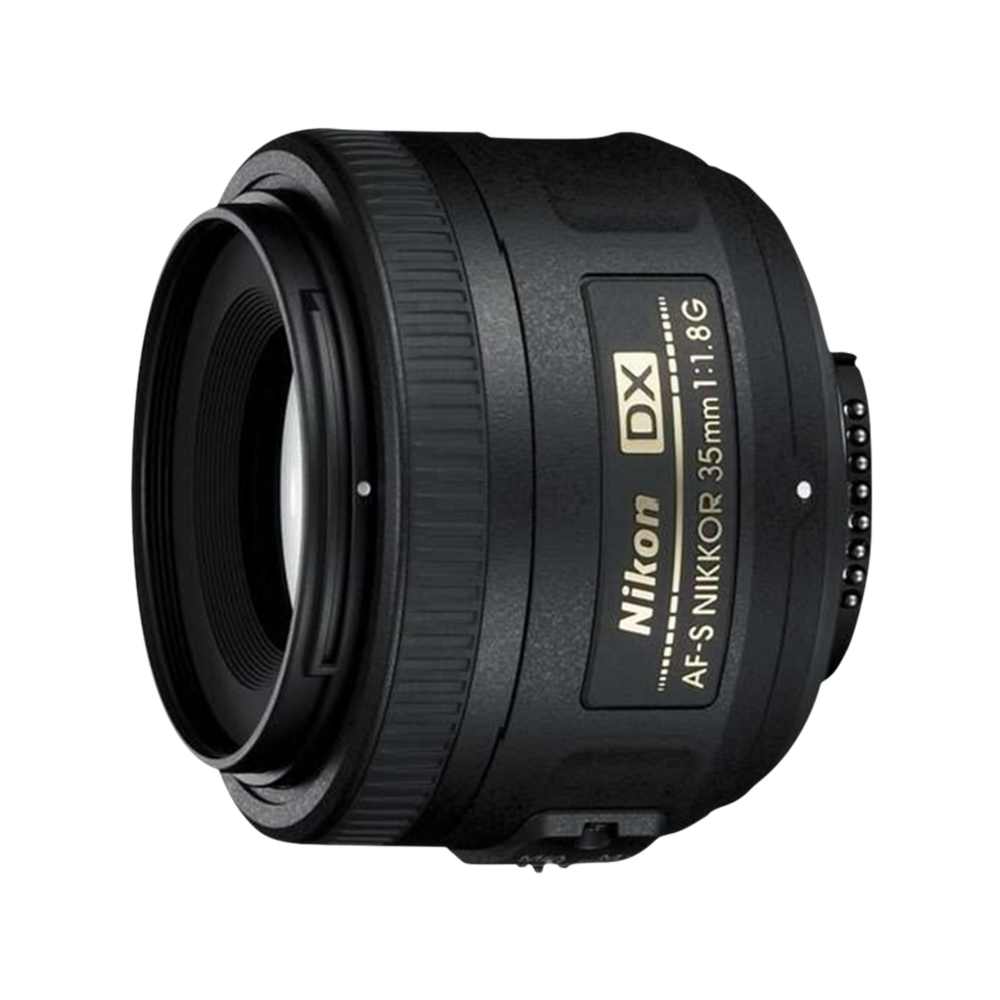 Buy Nikon AF-S DX NIKKOR 35mm f/1.8 - f/22 Wide-Angle Prime Lens for Nikon  F Mount (STM Motor) Online - Croma